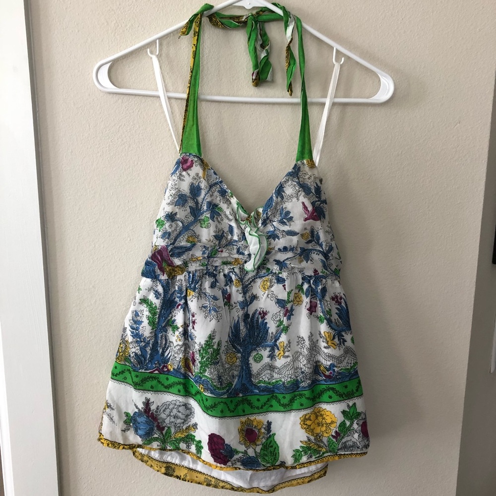 {Anthropologie} Odille Halter Top